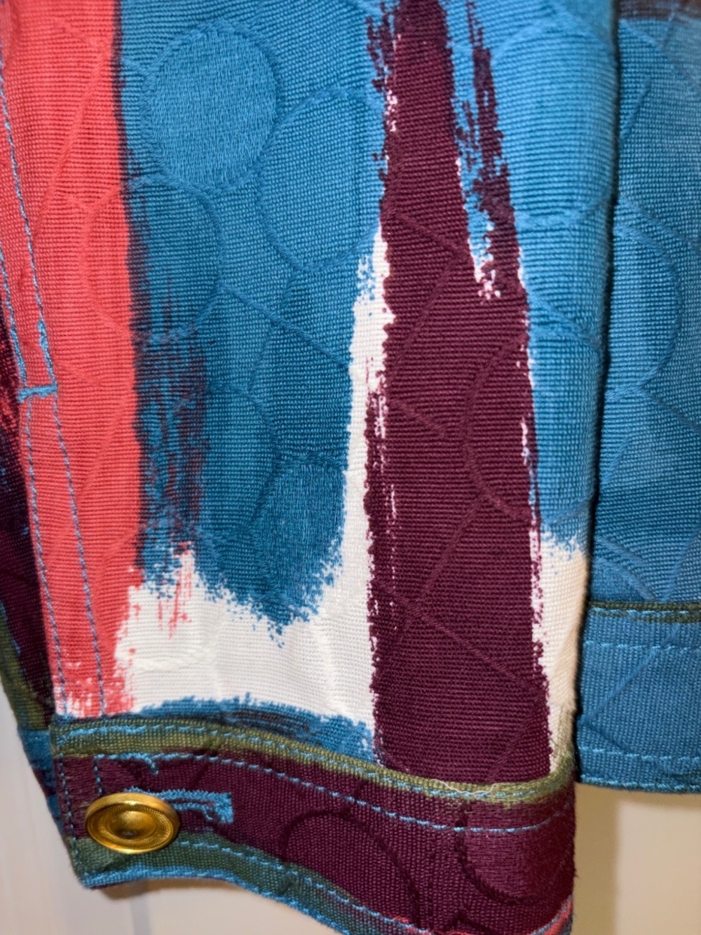 Last Markdown & GREAT FOR FALL! Multi-Color Jacket - Picture 3 of 7